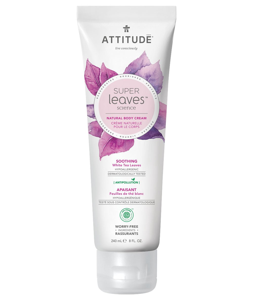 Soothing Body Cream White Tea Leaves Attitude