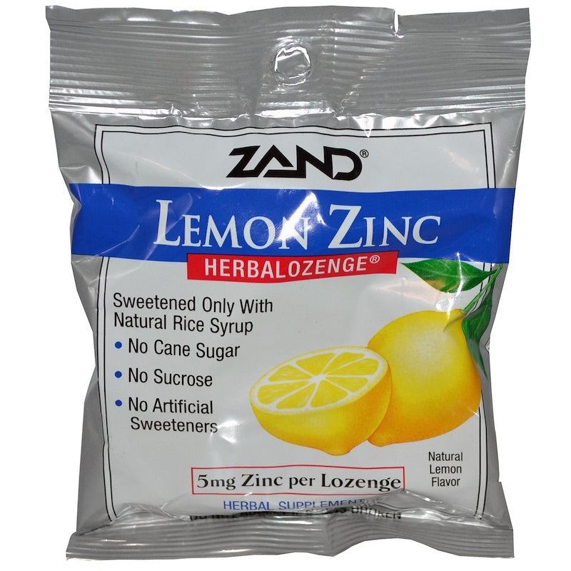 HerbaLozenge® Lemon Zinc Lozenges Zand