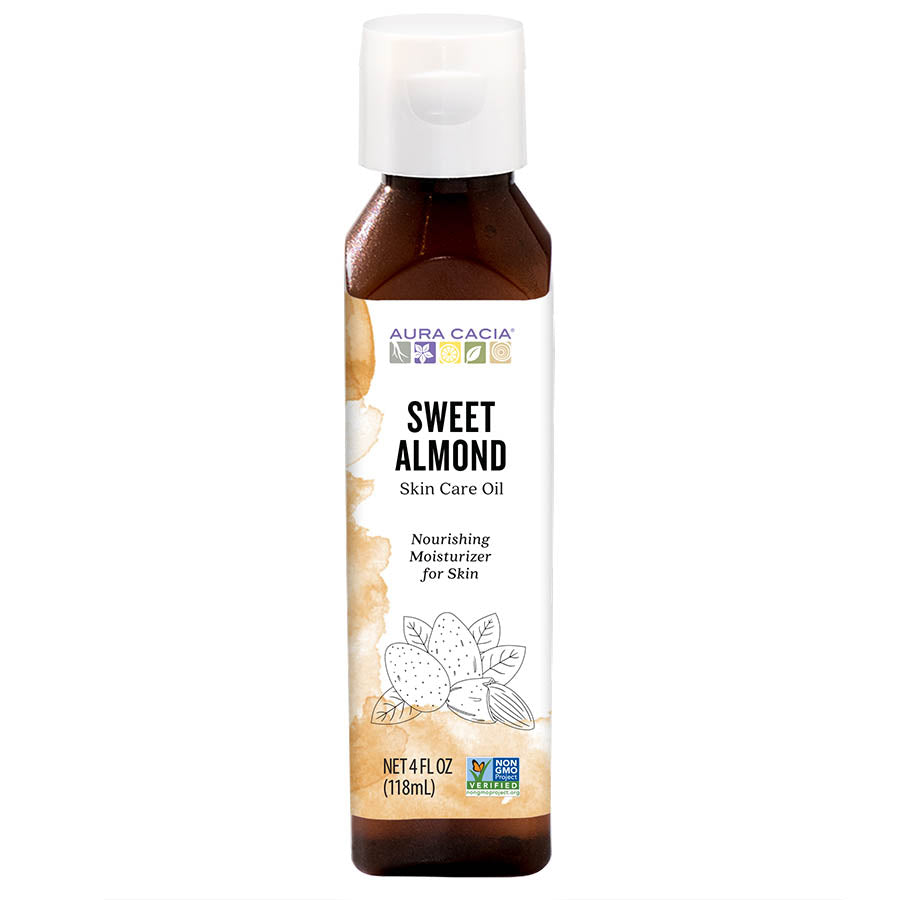 Sweet Almond Skin Care Oil 4 fl oz - Aura Cacia