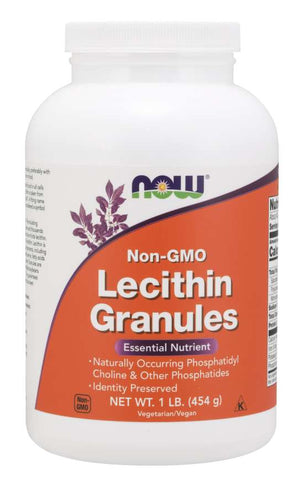 Lecithin Granules 1 lb Now Foods