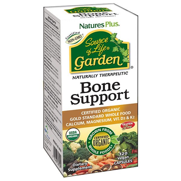 A package of Nature's Plus Source of Life Garden Bone Support