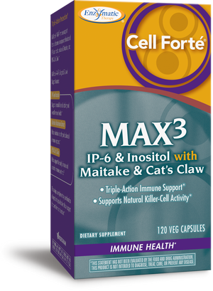 A package of Enzymatic Therapy Cell Forté® MAX3