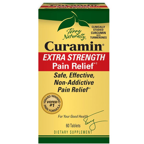 A package of Terry Naturally Curamin® Extra Strength