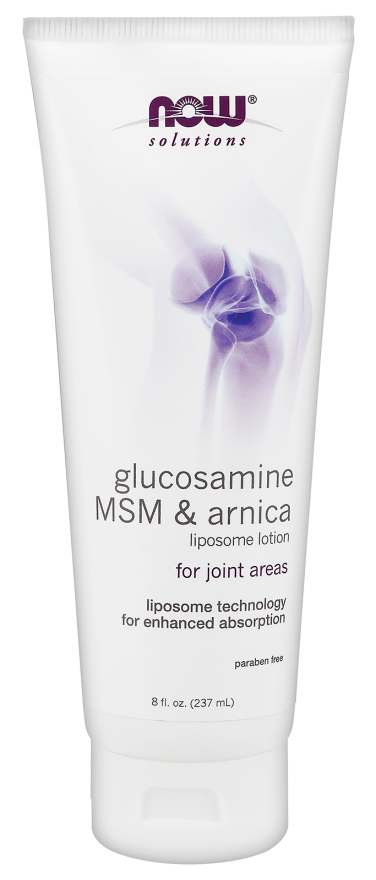 Glucosamine, MSM & Arnica Liposome Lotion - Now Foods - 8 fl oz