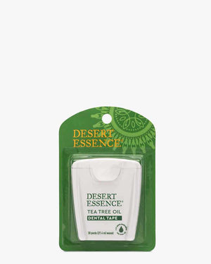Tea Tree Oil Waxed Dental Floss Tape - Desert Essence - 30 yards