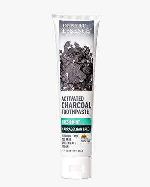 Activated Charcoal Carrageenan Free Toothpaste - Desert Essence