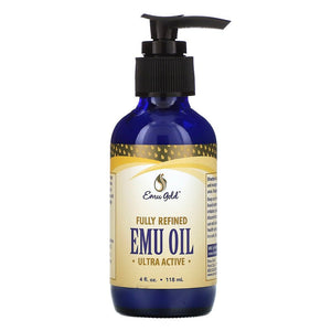 Fully Refined Emu Oil - Emu Gold - 4 fl oz