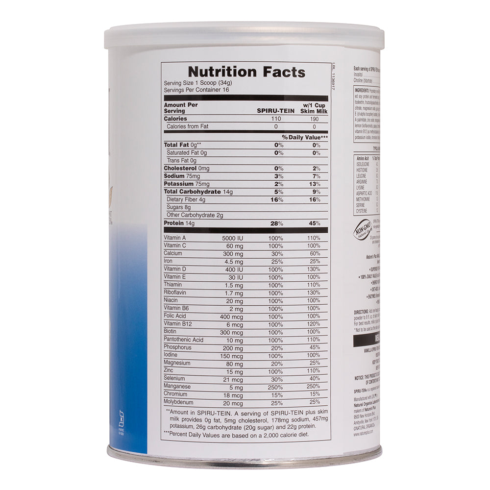 Vanilla SPIRU-TEIN® Shake