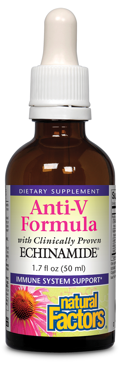 Anti-V Formula with Echinamide liquid - Natural Factors