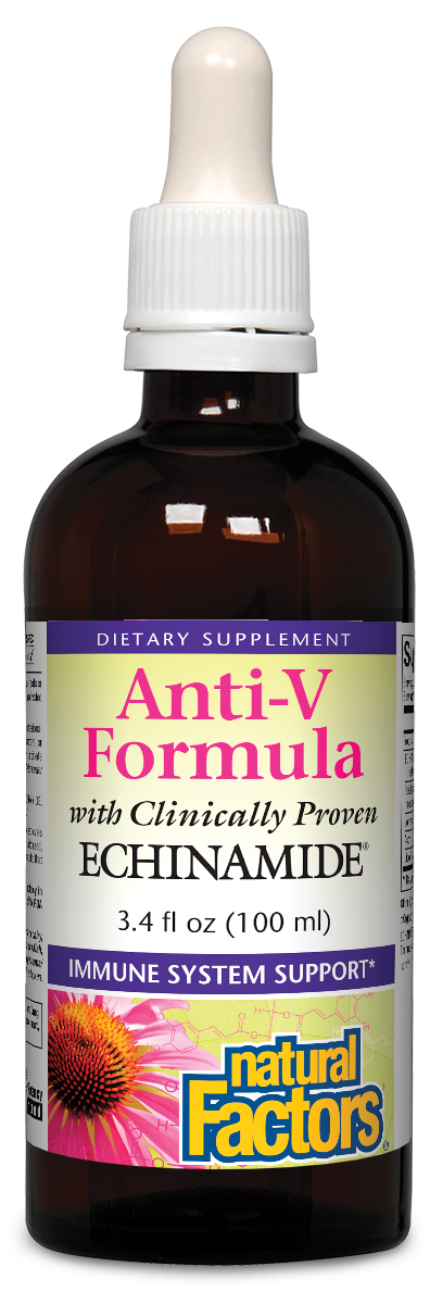 Anti-V Formula with Echinamide liquid - Natural Factors