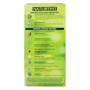 Back of package with additional information for Naturtint 4N Natural Chestnut