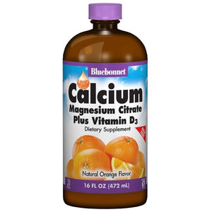 Liquid Calcium Magnesium Citrate Plus Vitamin D3 - Orange