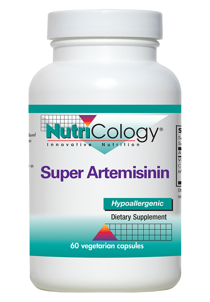 A bottle of NutriCology Super Artemisinin