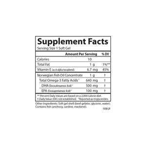 Super DHA Gems 500 mg - Carlson - 180 softgels