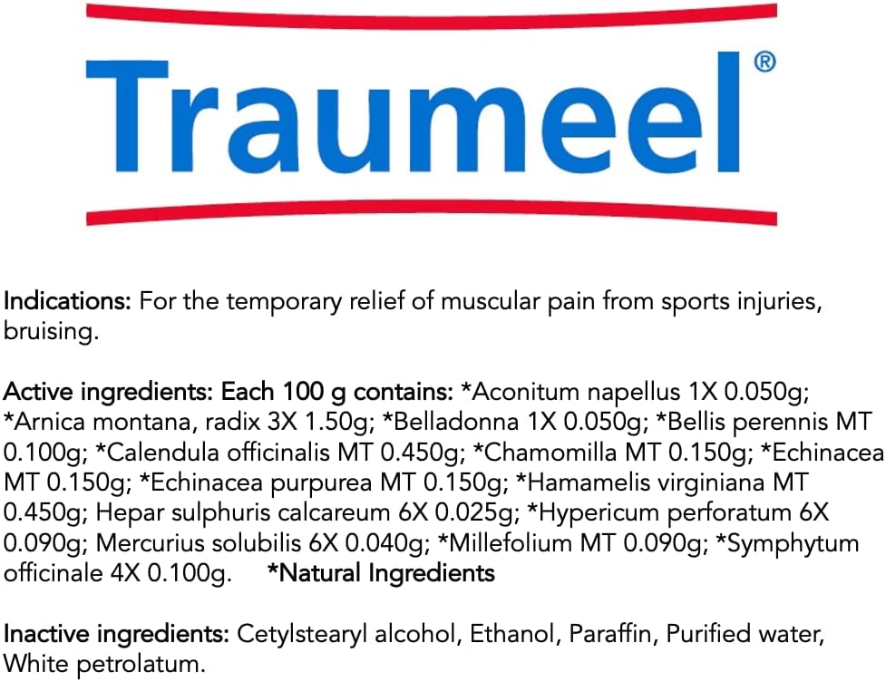 Traumeel - MediNatura - 3.53 oz (100g)