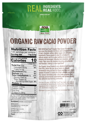 Cacao Powder, Raw & Organic