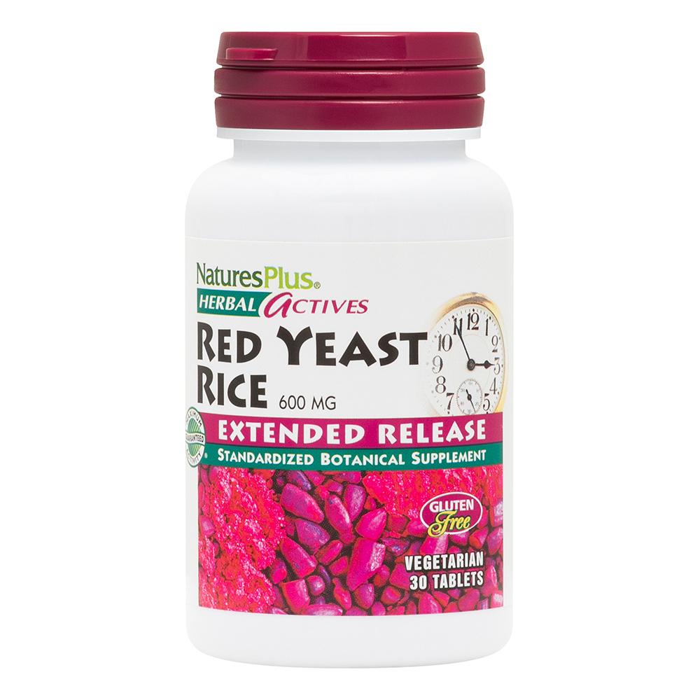 Herbal Actives Red Yeast Rice 600 mg Extended Release Tablets