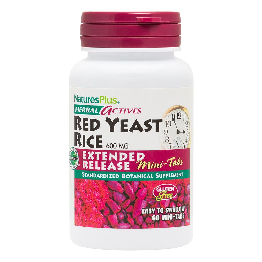 Herbal Actives Red Yeast Rice 600 mg Extended Release Mini-Tabs