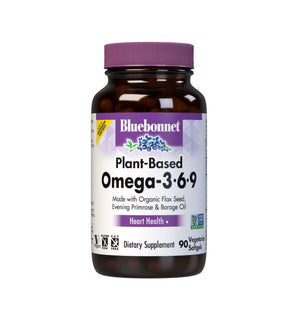 Plant Based Omega-3-6-9 - Bluebonnet - 90 vegetarian softgels