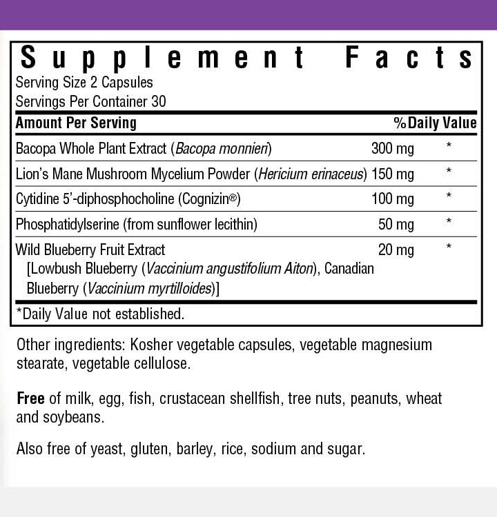 A bottle of Bluebonnet Targeted Choice BrainPower™