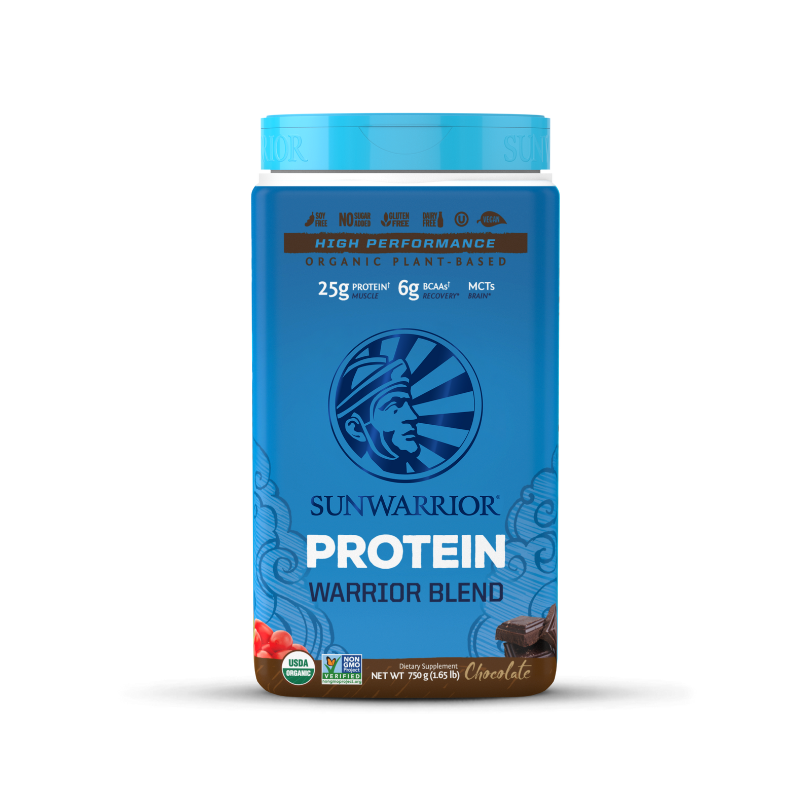 SUNWARRIOR PROTEIN WARRIOR BLEND CHOCOLATE