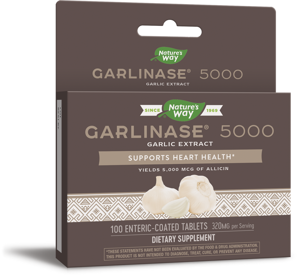 A package for Nature's Way Garlinase® 5000