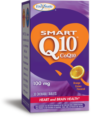 A package of Enzymatic Therapy SMART Q10™ CoQ10