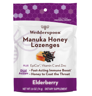 Manuka Honey Immunity Lozenge Elderberry - Wedderspoon