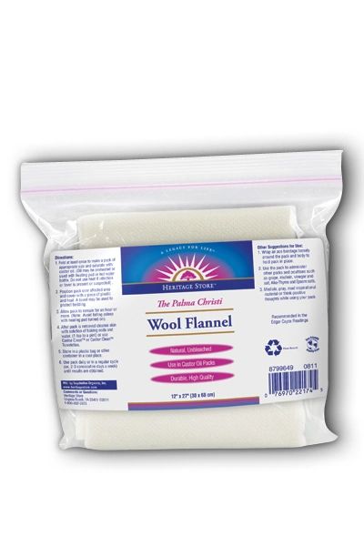 A package for Heritage Store Wool Flannel - The Palma Christi