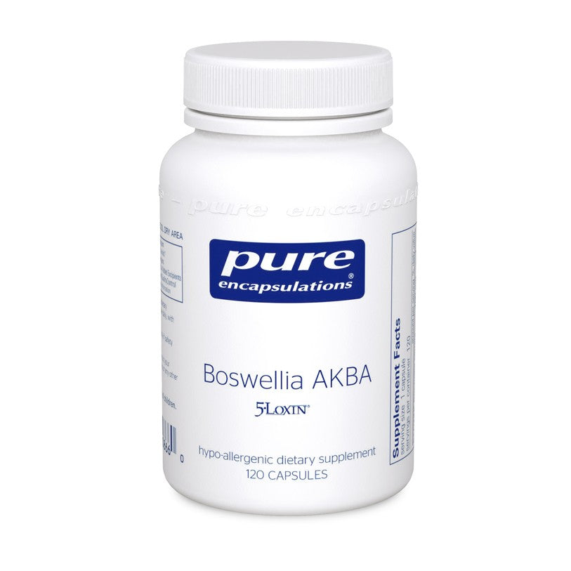 A bottle of Pure Boswellia AKBA