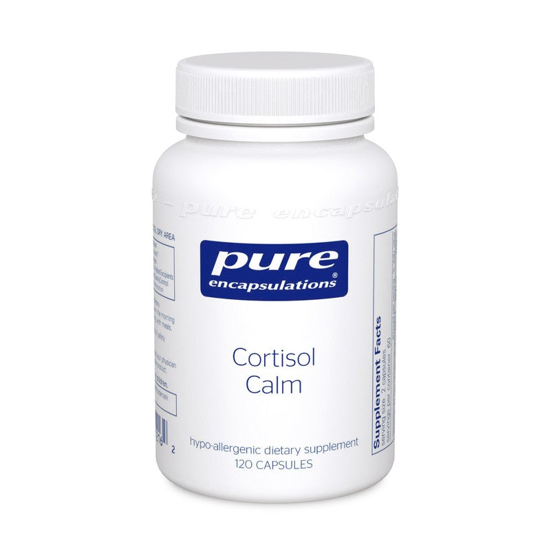 A bottle of Pure Cortisol Calm