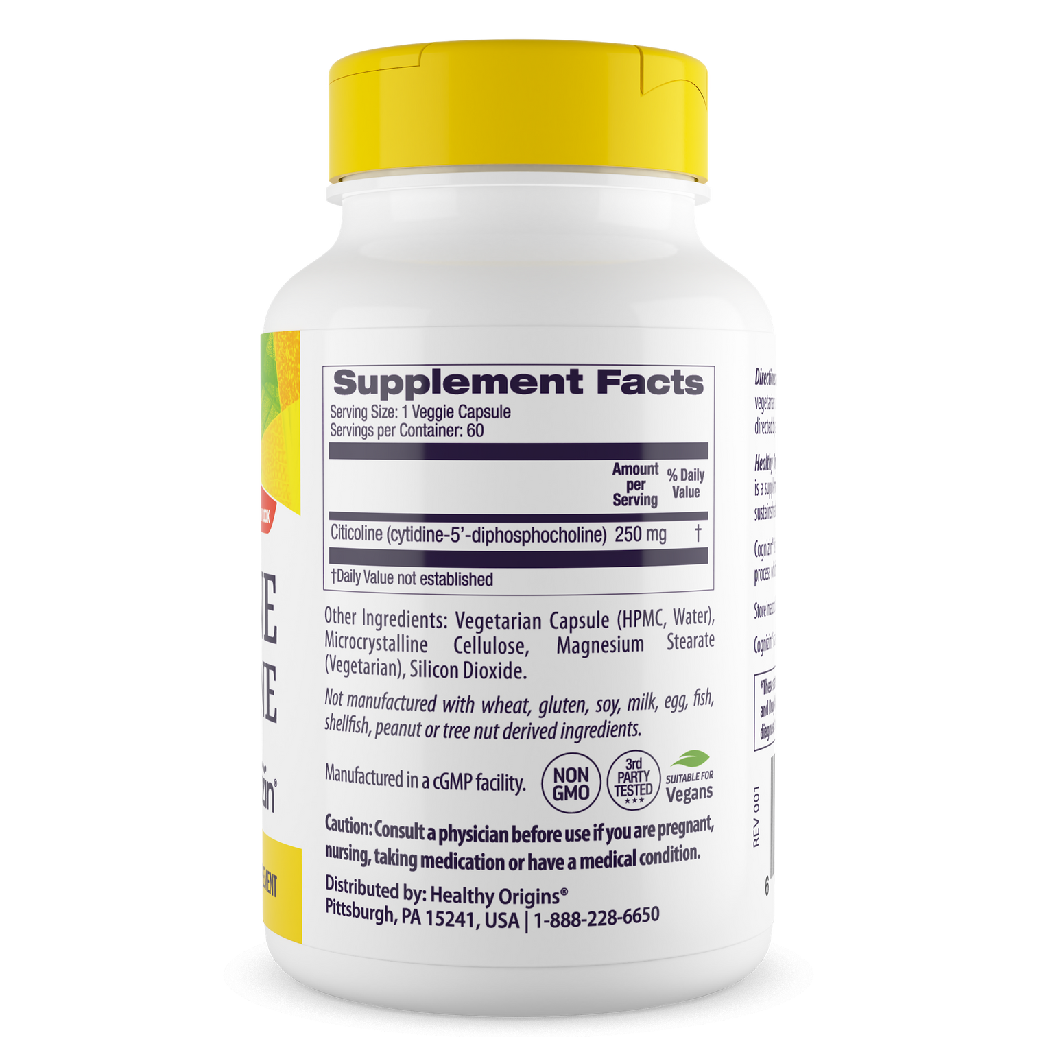 Citicoline CDP-Choline 250mg