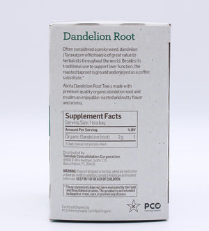 Dandelion Root Tea - Alvita - 16 tea bags