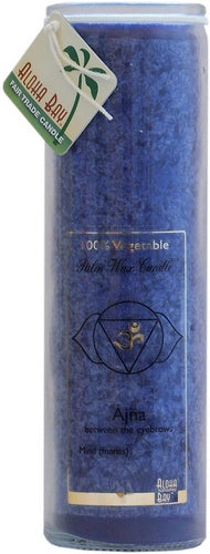 Candle Chakra Energy Jar Abundance Indigo