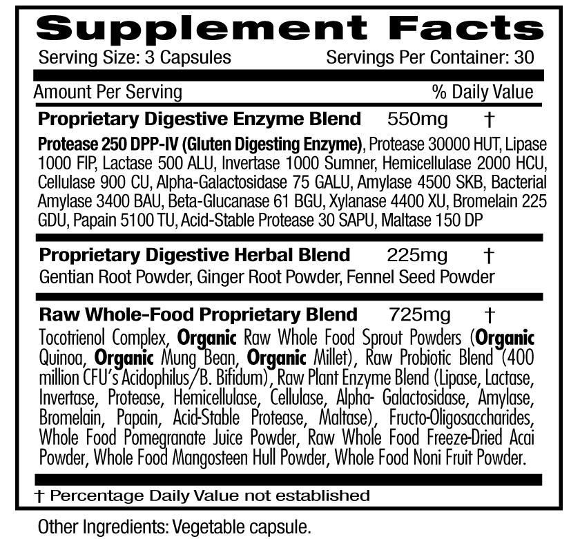 A bottle of Emerald Digestive Health