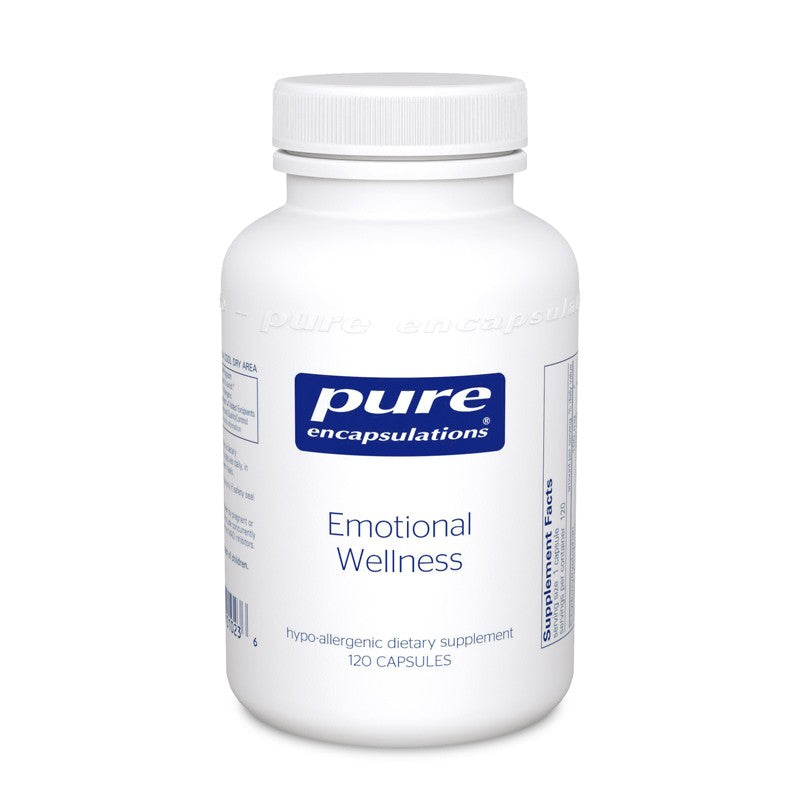 A bottle of Pure Emotional Wellness