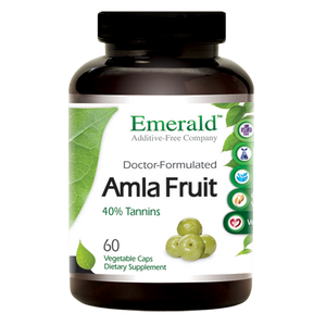 A bottle of Emerald Amla Extract