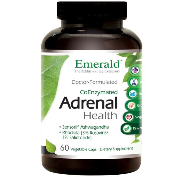 A jar for Emerald Adrenal Health