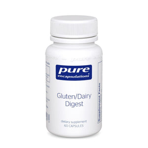 A bottle of Pure Gluten/Dairy Digest