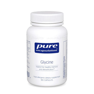 A bottle of Pure Glycine