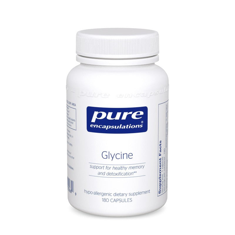 A bottle of Pure Glycine