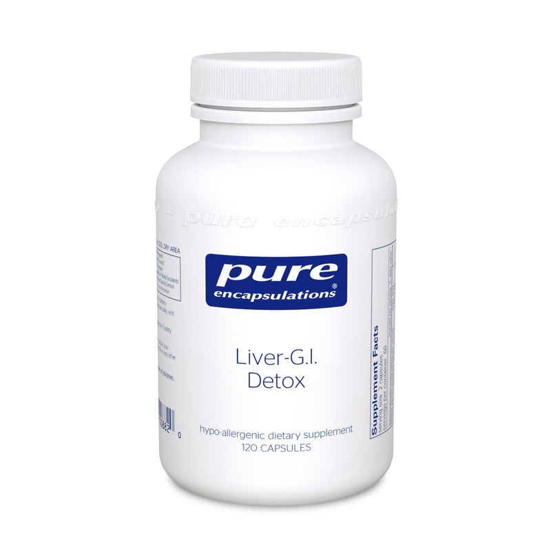 A bottle of Pure Liver-G.I. Detox‡