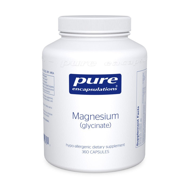 A bottle of Pure Magnesium (glycinate)