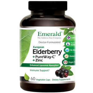 European Elderberry PureWay-C Zinc - Emerald - 60 capsules
