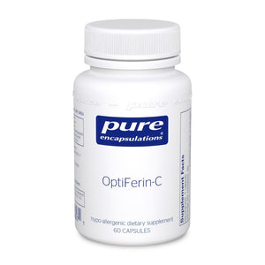 A bottle of Pure OptiFerin-C