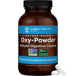 Oxy-Powder Natural Digestive Cleanse - Global Healing - 120 capsules