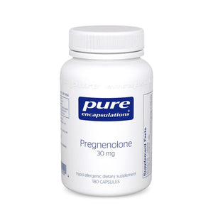 A bottle of Pure Pregnenolone 30 mg