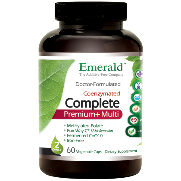 Complete Premium+ Multi - Emerald - 60 capsules - Healthquest Vitamins