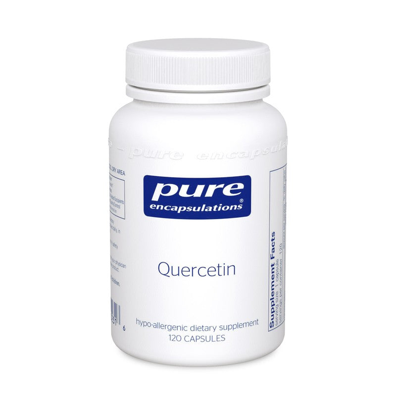 A bottle of Pure Quercetin