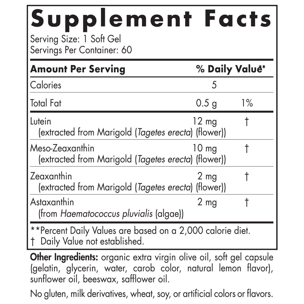 Blue Light Eye Defense - Nordic Naturals - 60 softgels